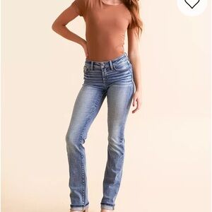 Buckle Women's Light Blue Boot Cut Jeans